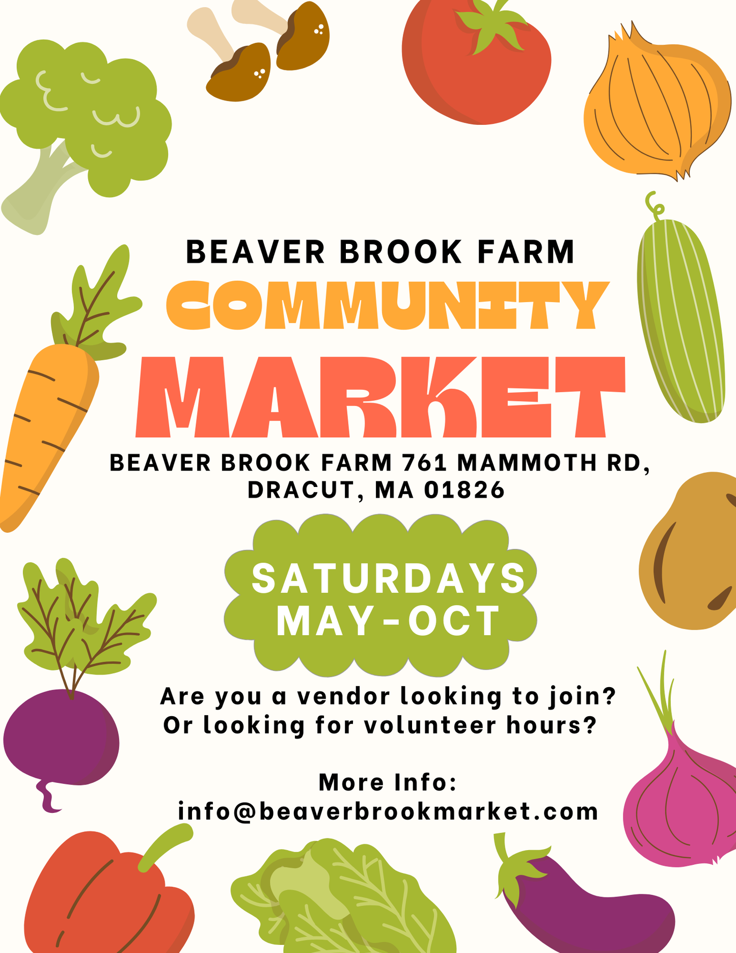 Beaver Brook Market - May 30th, 2026